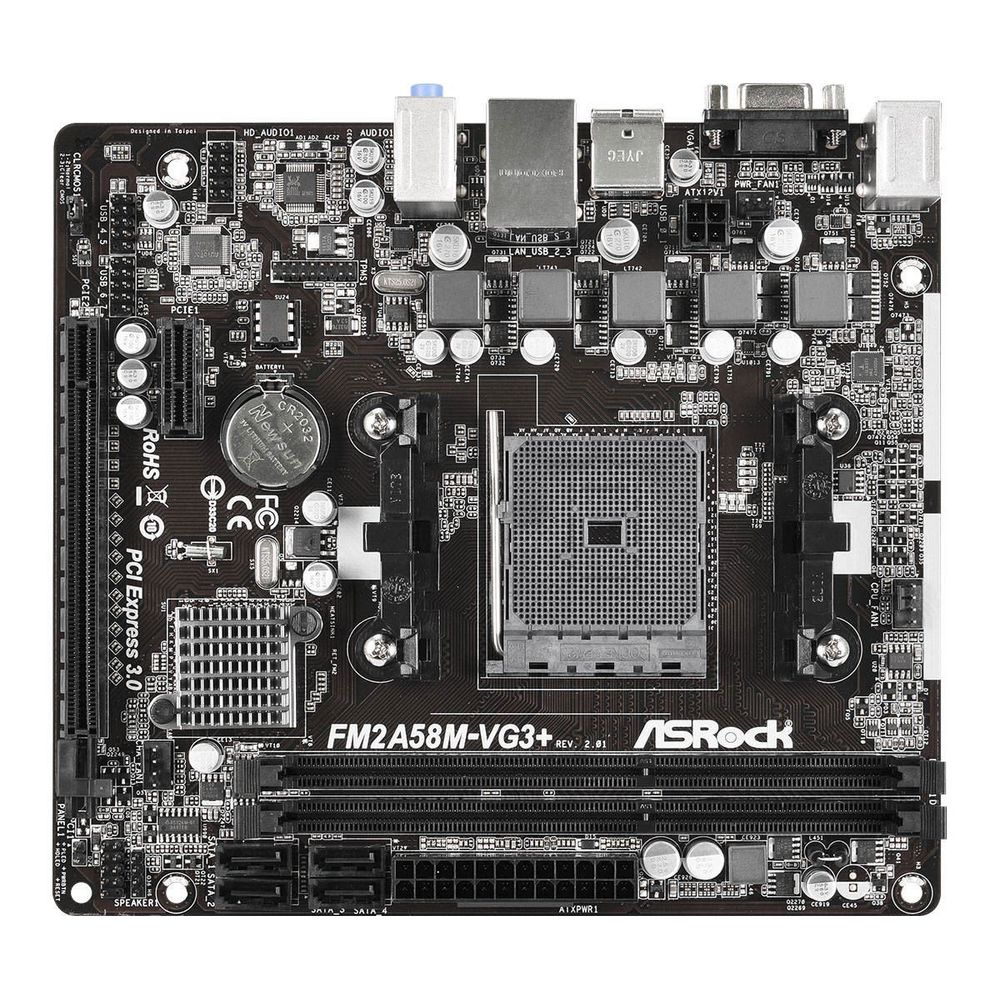 Asrock fm2a58m vg3 r2 0 совместимость с процессорами